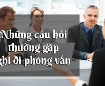 Những câu hỏi thường gặp khi phỏng vấn