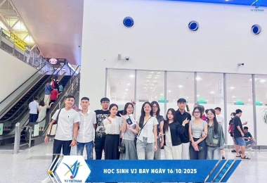 Global - VJ Vietnam: Hành trình tiễn bay ngày 16/10/2025 – Khởi đầu cho một giấc mơ mới tại Nhật Bản