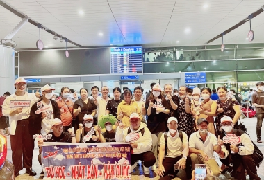 Đất nước Nhật Bản đón nhận thêm các học sinh của Việt Phát