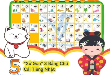Chỉ Với 5 Ngày Tôi Đã  “Xử Gọn” 3 Bảng Chữ Cái Tiếng Nhật
