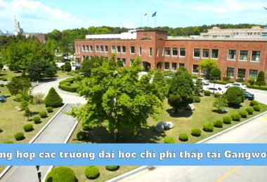Tổng hợp các trường đại học chi phí thấp tại Gangwon 