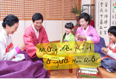 Những Điều Thú Vị Ở Người Hàn Quốc Mà Bạn Nên Biết